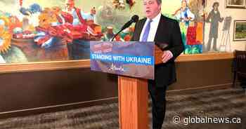 Alberta government committed to helping Ukrainians but mum on other refugees