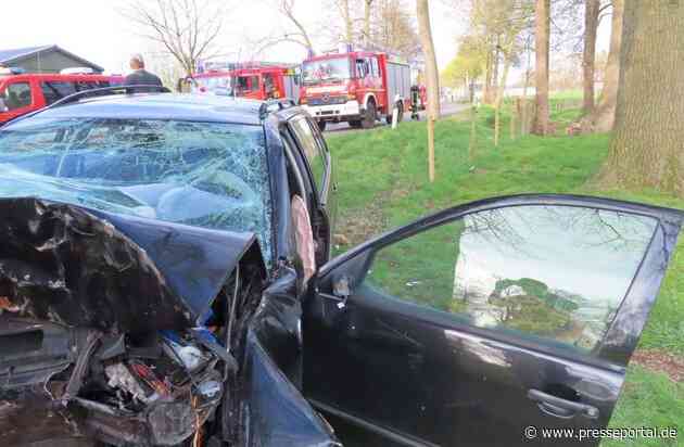 POL-STD: 22-jährige Autofahrerin bei Unfall in der Gemarkung Blumenthal schwer verletzt