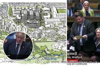 Boris Johnson asked about Watford hospital rebuild in Parliament