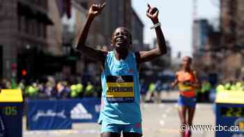 Peres Jepchirchir wins Boston Marathon after taking gold in Tokyo - CBC.ca