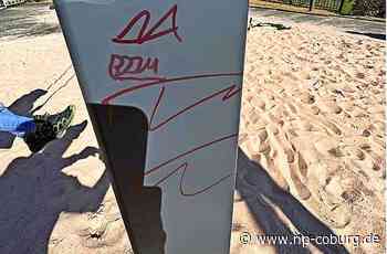 Ärger in Tettau - Neuer Spielplatz beschmiert - Neue Presse Coburg