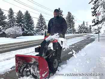 Red Deer gets a month's worth of snow in one big April dump – Red Deer Advocate - Red Deer Advocate