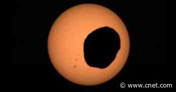 Mesmerizing NASA Video Shows What a Solar Eclipse on Mars Looks Like     - CNET