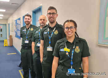 Isle Of Wight Ambulance Service Staff In Marathon Dash For Charity - Isle of Wight Radio