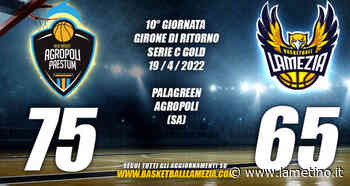 Basketball Lamezia cade sul campo dell'Agropoli con il punteggio di 75-65 - Il Lametino