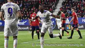 Real Madrid nach Sieg in Pamplona kurz vor Titelgewinn