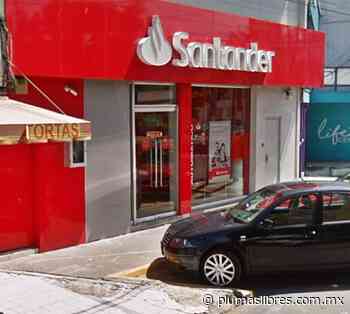 Criminales roban con violencia a otro cliente del banco Santander - plumas libres