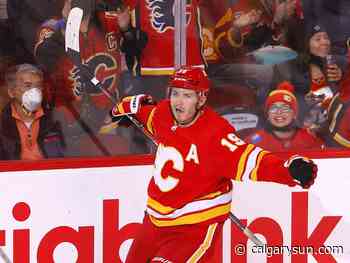 Flames' Tkachuk sets family record, nears milestone moment - Calgary Sun