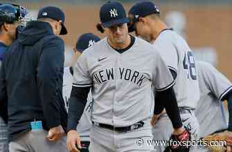 Gerrit Cole leaves after one-plus innings but Yankees still win 4-2
