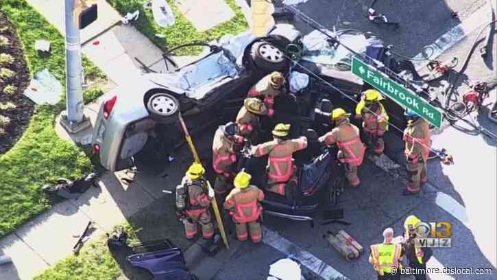 Rescue Crews Cut Open Cars To Rescue Drivers After Crash