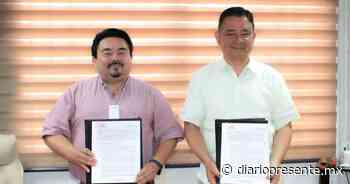 Presidente Municipal de Macuspana firma convenio con el Instituto de Administración Pública IAP - Diario Presente
