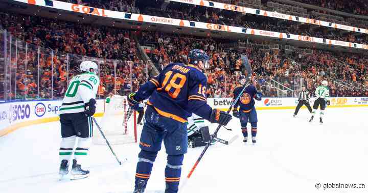 Edmonton Oilers shoot down Stars 5-2 - Global News