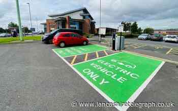 More than double electric car chargers in Blackburn with Darwen