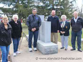OPG, Iroquois Legion donations help push cenotaph project forward - Standard Freeholder