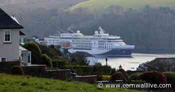 Luxury expedition cruise ship arrives in Cornish harbour - Cornwall Live