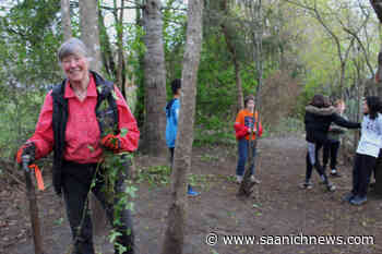 Strawberry Vale Elementary students restore native species garden in Saanich for Earth Week – Saanich News - Saanich News