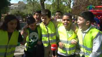 Op de Buitenspeeldag in Schaarbeek: 'Buitenspelen is gezond!' - BRUZZ