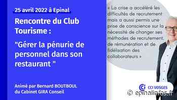 Epinal - la pénurie du personnel de restauration en question - Epinal infos - Epinal Infos