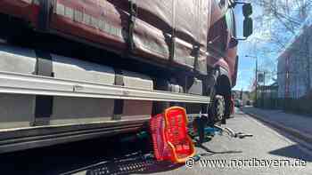 Schwerer Unfall: Lastwagen erfasst in Erlangen Radfahrer - Nordbayern.de