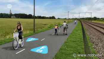 In Bierbeek starten vandaag de werken aan de nieuwe fietssnelweg tussen Leuven en Boutersem - ROB-tv