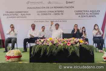 Entrega Miguel Barbosa obras carreteras en Zinacatepec - El Ciudadano