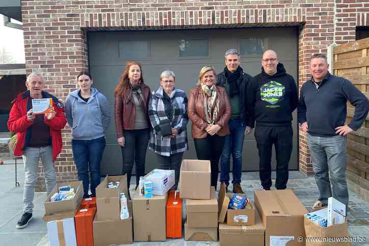 Vlaams Belang zamelt hulpgoederen in voor Oekraïne