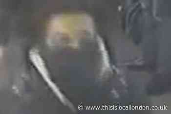 Morden station: CCTV released of masked man wanted after robbery