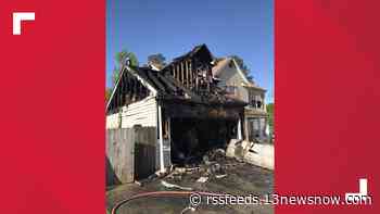 3 people displaced after house damaged by fire on Andover Court in Newport News