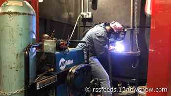 'I decided to switch it up' | Women in Hampton Roads stepping up to fill welding job gaps