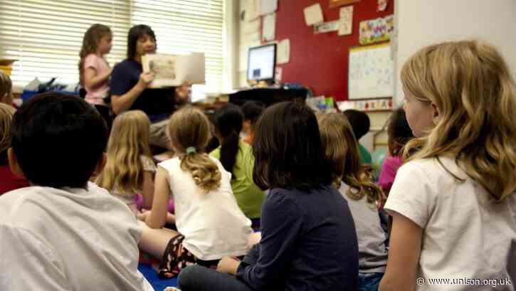 UNISON slates government over school funding shortages