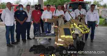 Donan equipo a Bomberos en Valle Hermoso - El Mañana de Reynosa