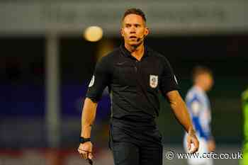 OFFICIALS: Referee Watch Versus West Bromwich Albion - News - Coventry City