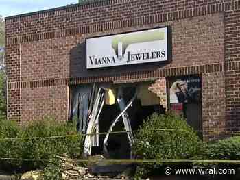 Pickup truck crashes into Wake Forest jewelry store - WRAL News