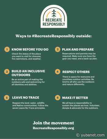 Forest Services Reminds Visitors – Use Good Judgment Ahead of Fire Season - YubaNet