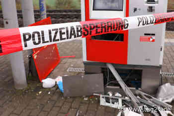 Dresden-Zschachwitz: Bahn-Automat zum zweiten Mal innerhalb eines Monats gesprengt! - TAG24