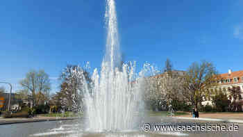 Dresden: Aus dem Winterschlaf geholt: Erste Brunnen in Dresden sprudeln wieder - Sächsische.de