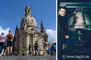 Michael Patrick Kelly lässt in Dresden seine Friedensglocke läuten - TAG24