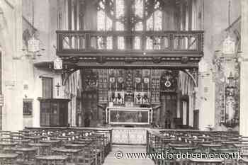 When Holy Rood Church was built in Market Street, Watford