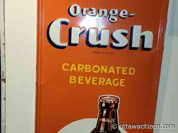 Antiques: Value of Orange Crush sign bursts with sweetness
