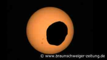 Nasa-Rover nimmt Sonnenfinsternis auf dem Mars auf