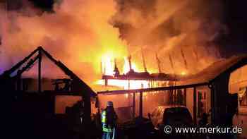 Brand eines Gartenschuppens in Memmingen-Steinheim - Merkur.de