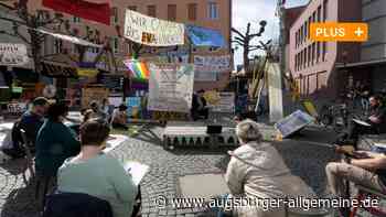 Augsburg: Razzia bei Klimacamp-Aktivisten: Grüne stellen Anfrage an die Staatsregierung | Augsburger Allgemeine - Augsburger Allgemeine