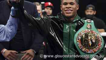 Haney not rattled by Kambosos title fight - Gloucester Advocate