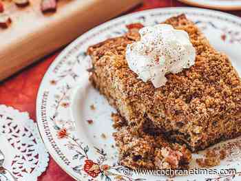 Cook this: Oda's rhubarb crumble cake from Only in Saskatchewan - Cochrane Times