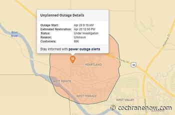 Power outage in Heartland - CochraneNow.com