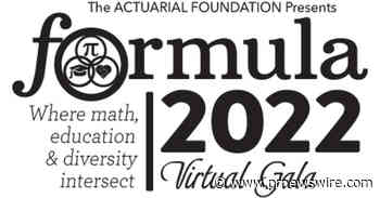 The Actuarial Foundation Presents its Formula 2022 Virtual Gala on May 12 - A vibrant, live-streamed event celebrating math, education and diversity
