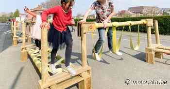 Stad Oudenaarde viert Buitenspeeldag op drie locaties en verbindt ze met veilige fietsroute - Het Laatste Nieuws