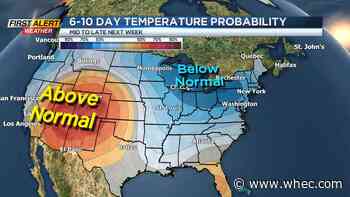 First Alert Weather: Sunshine &amp; warmer air on the way