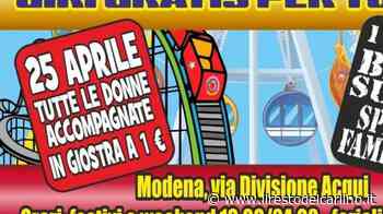 “Donne accompagnate, giostra a 1 euro“: il Comune di Modena fa rimuovere i manifesti del Luna Park - il Resto del Carlino