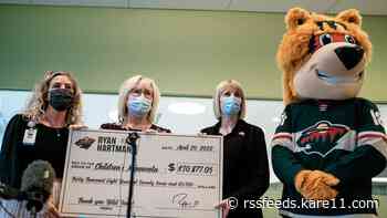 More than $30K donated to Children's Minnesota from Ryan Hartman's 'fine fund'